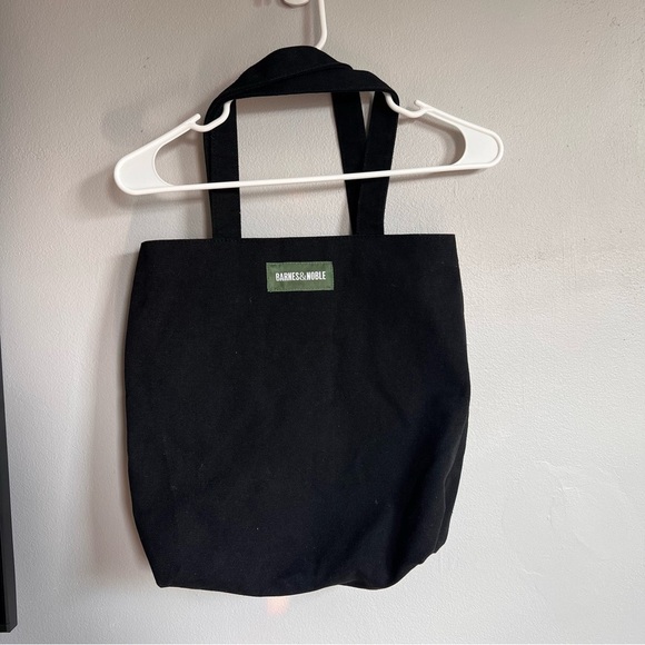 Barnes and Noble The Book Was Better Canvas Tote Bag Black - Picture 2 of 4